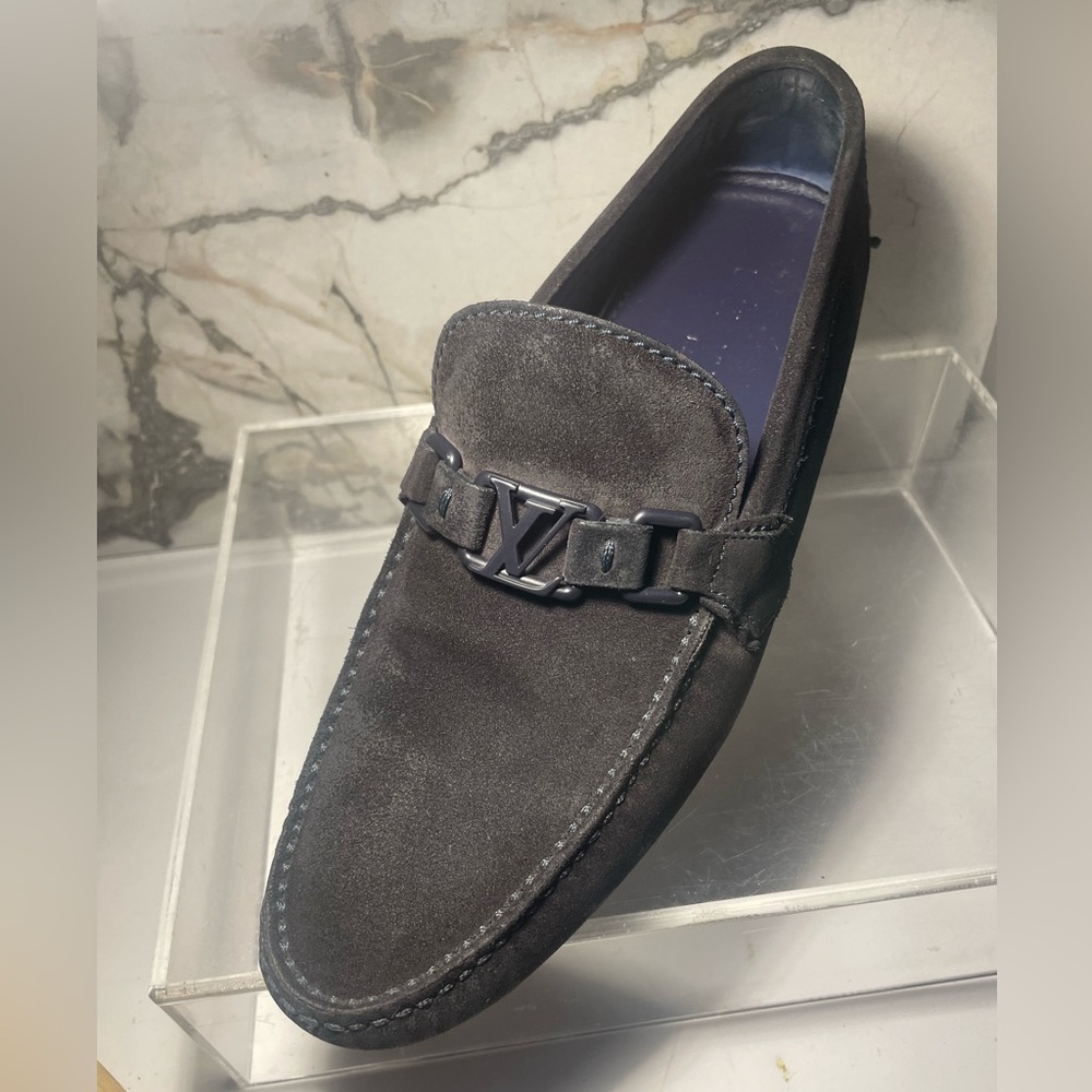 Louis Viutton hockenheim navy Bl sz usa 8.5 - Picture 5 of 16